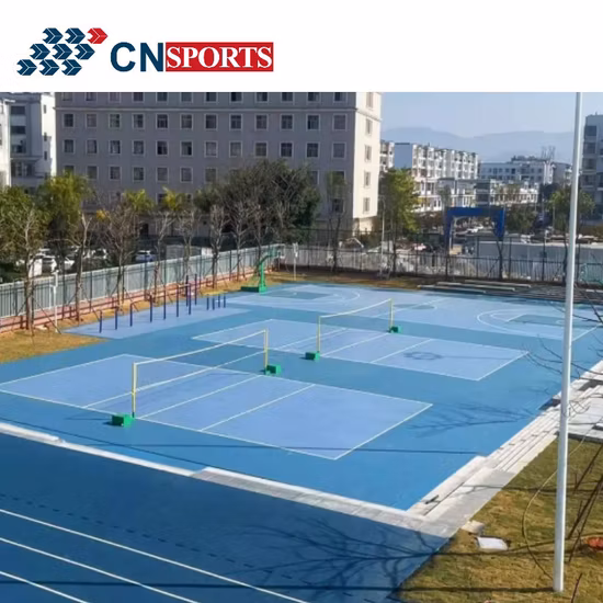 Precio barato cómodo y de alta calidad al aire libre Spu cancha de bádminton suelos deportivos